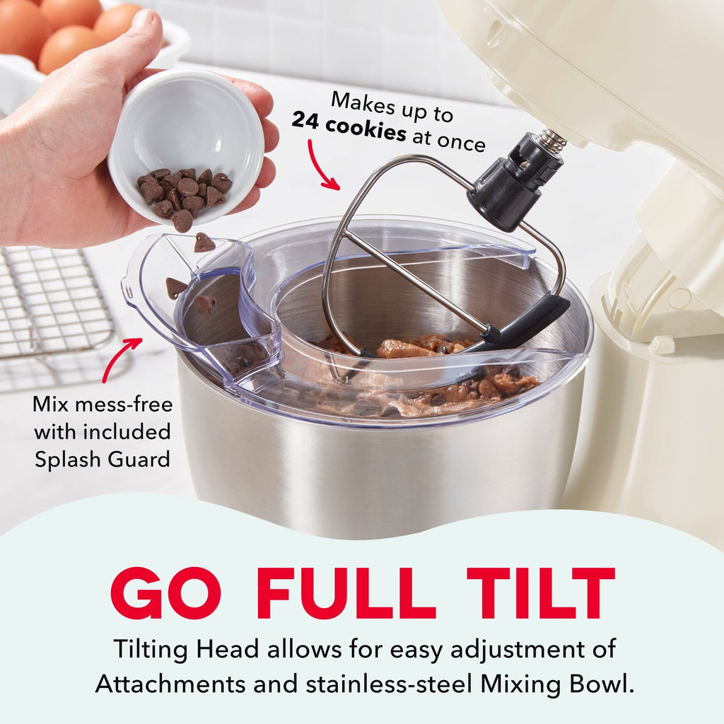 3.5 Qt Tilt Head Stand Mixer