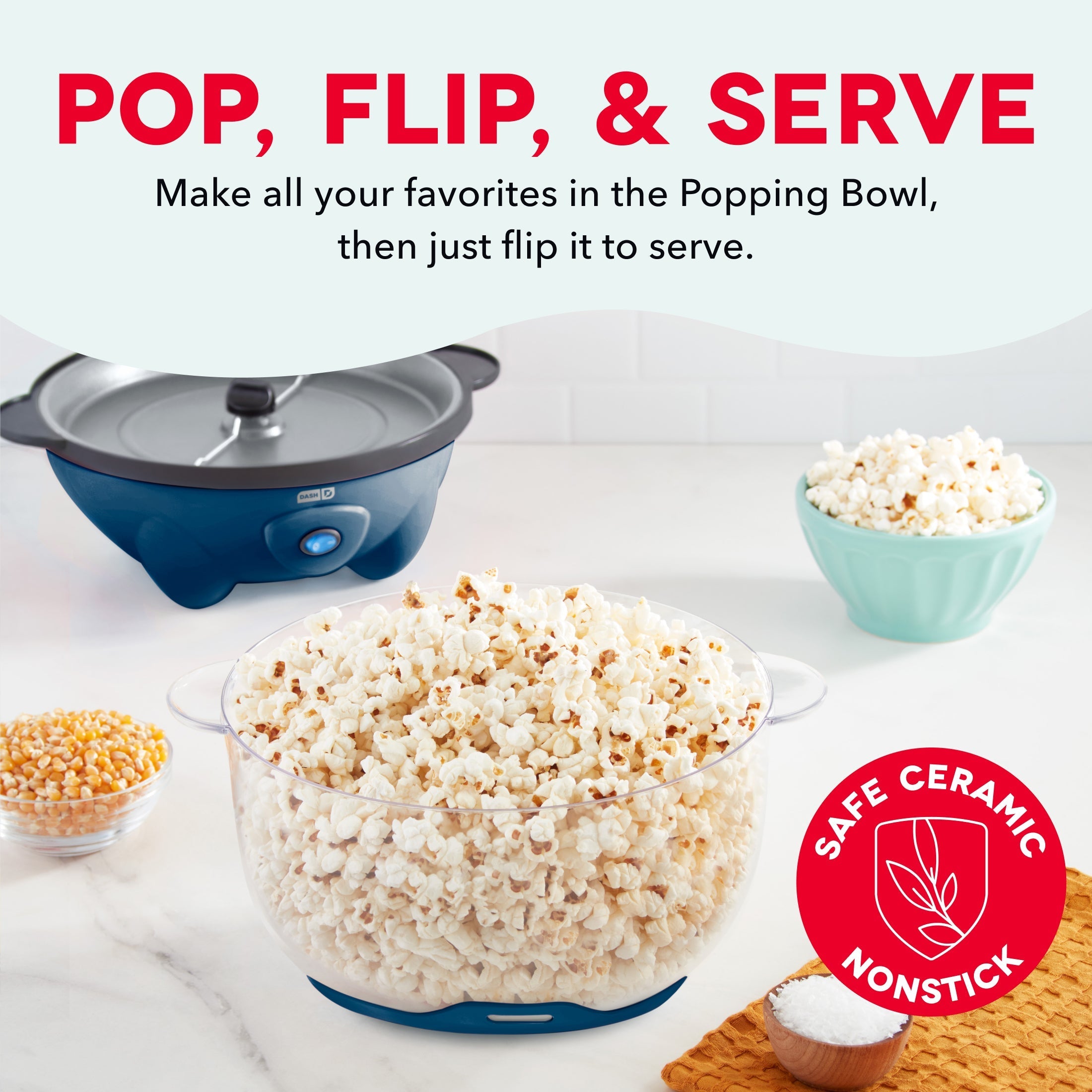 5QT SmartStore® Stirring Popcorn Maker