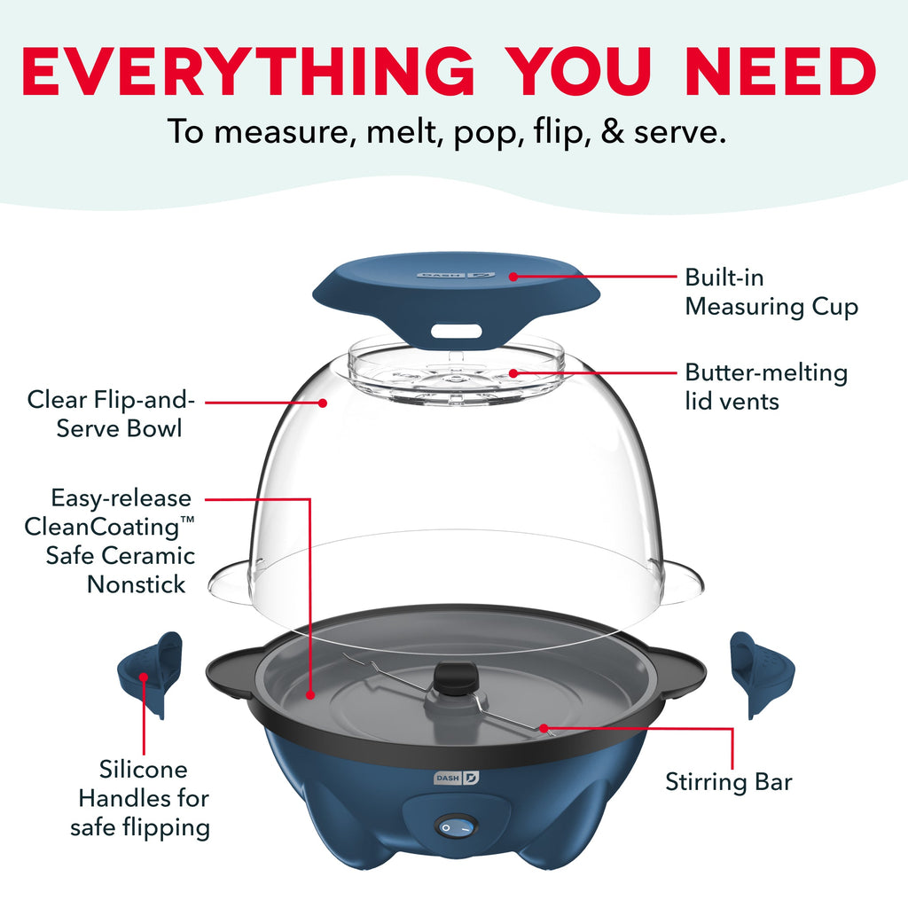 5QT SmartStore® Stirring Popcorn Maker