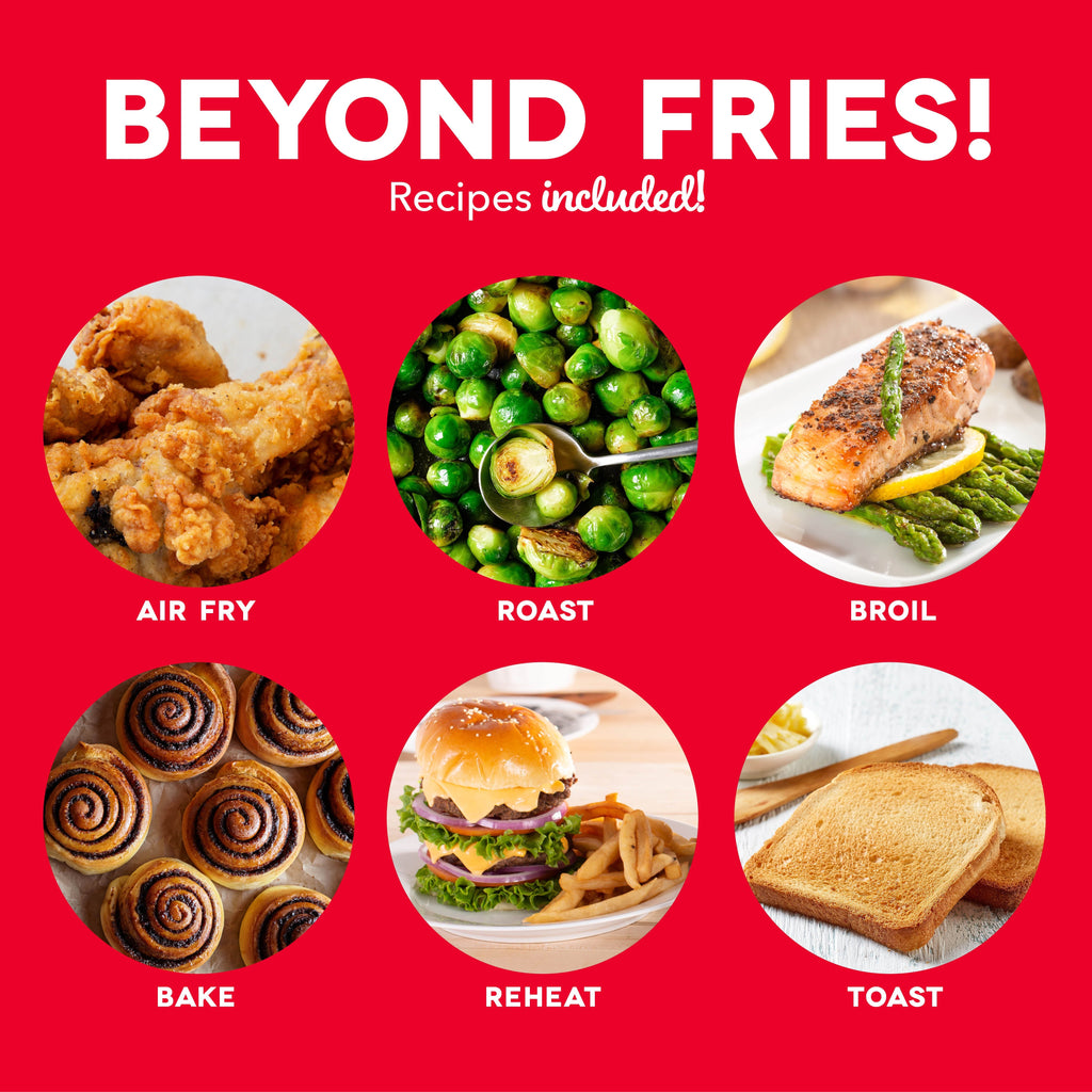 Ceramic Nonstick Tasti-Crisp Digital Air Fryer 2.6 Qt.