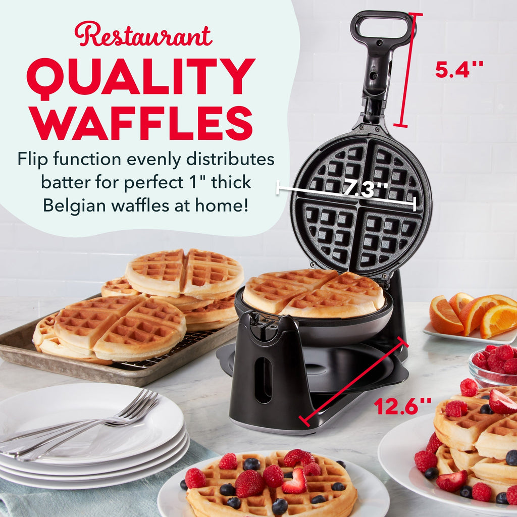 Flip Belgian Waffle Maker