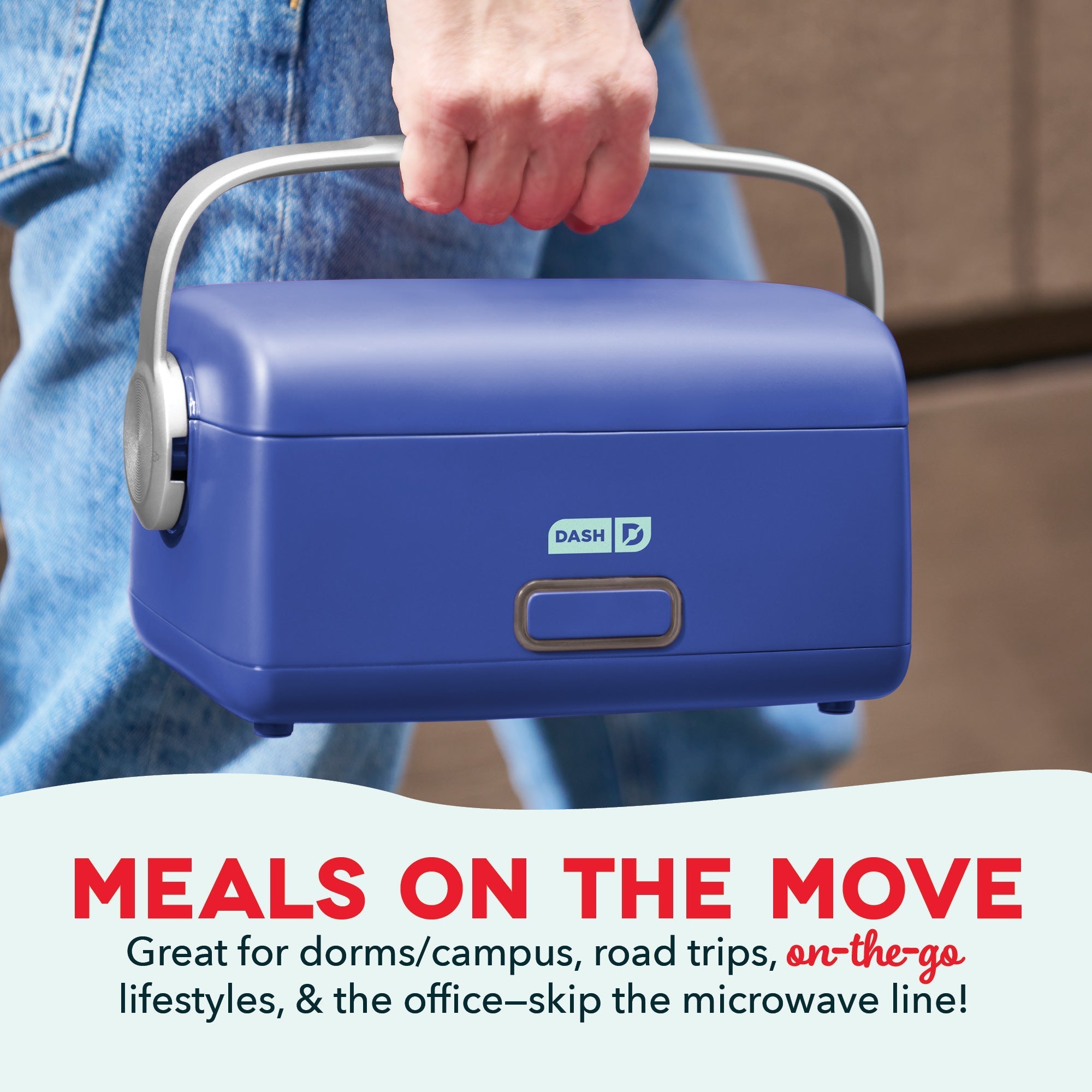 Hot2Go™ Electric Lunchbox (30 Ounce + Utensils)