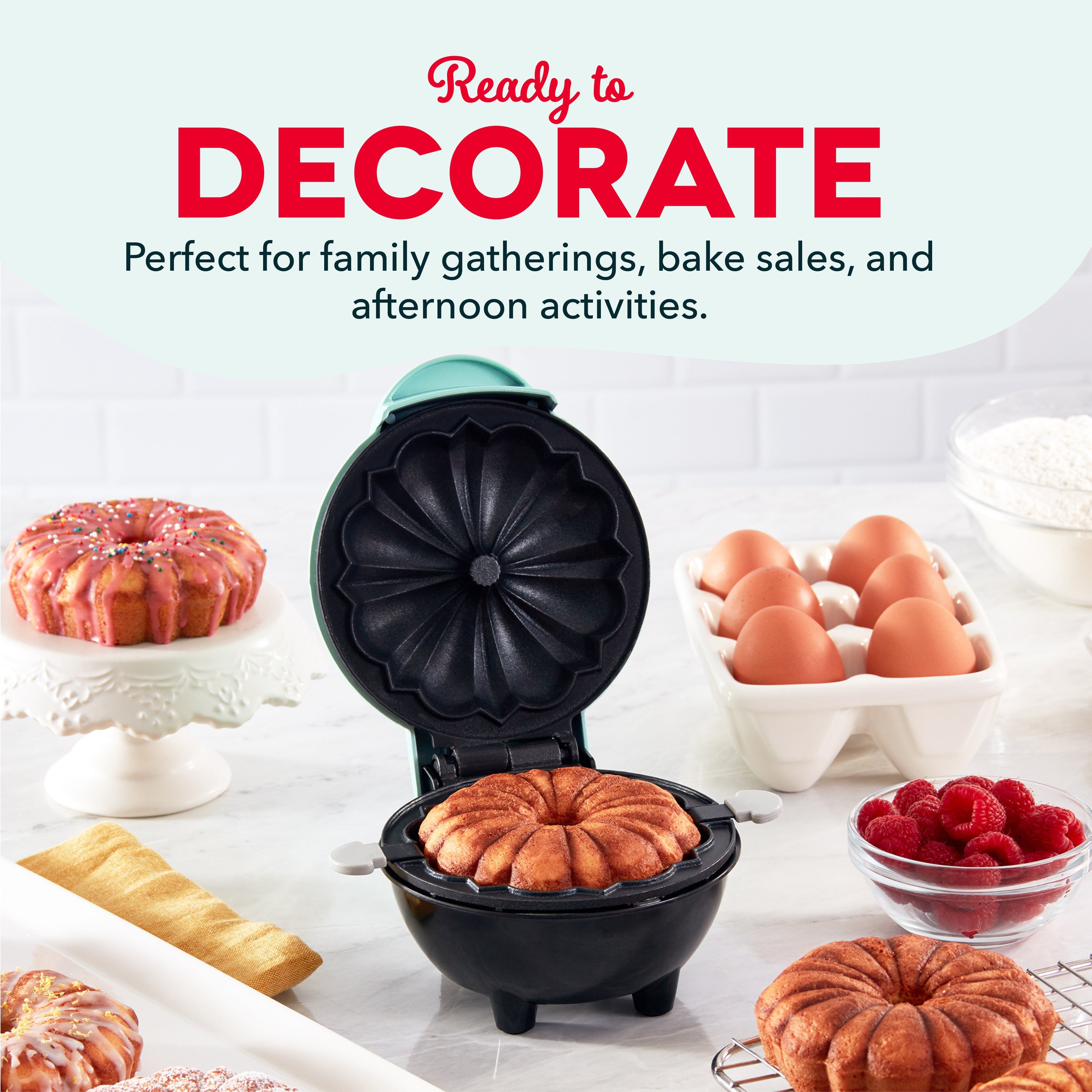 Mini Bundt® Cake Maker