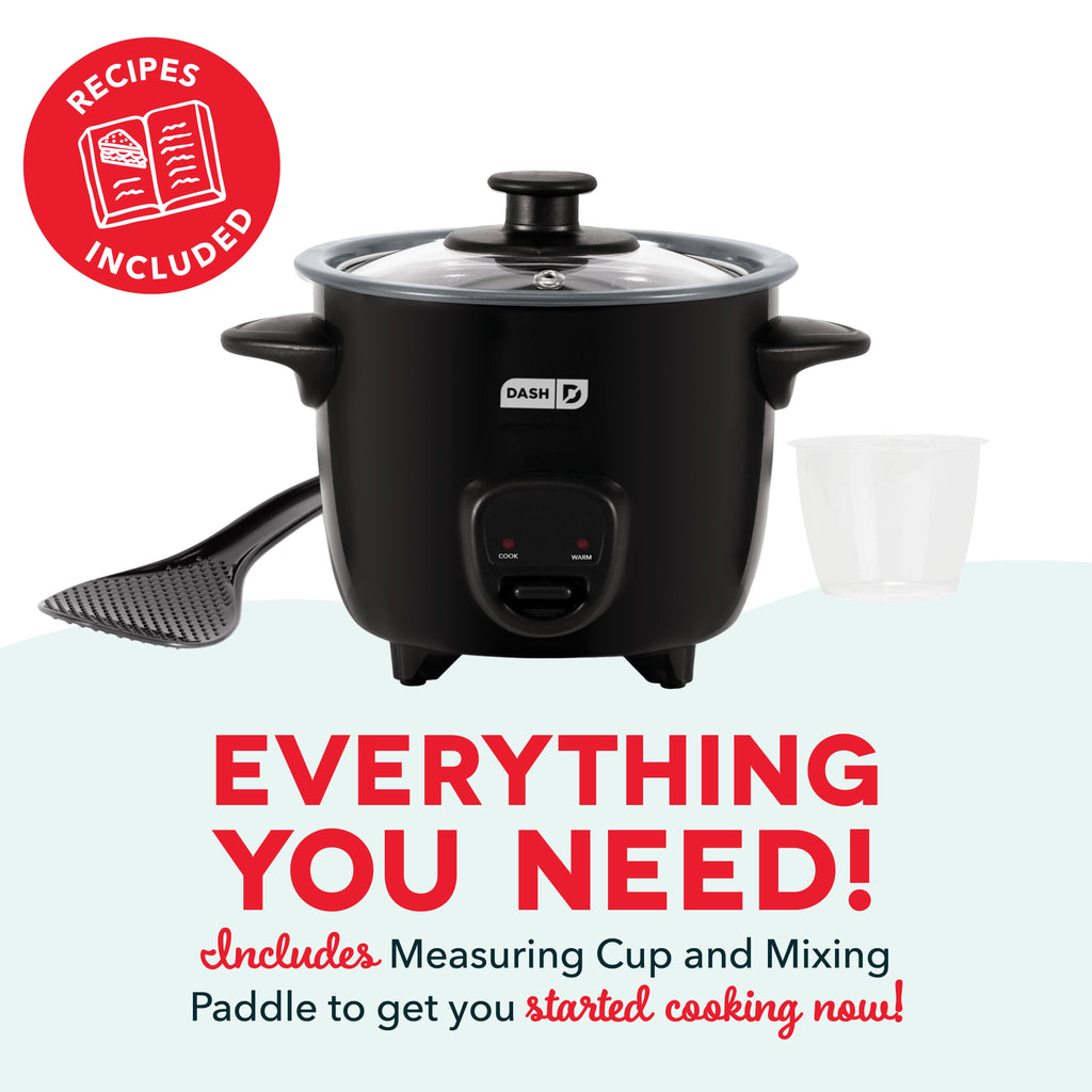Mini Rice Cooker with Keep Warm