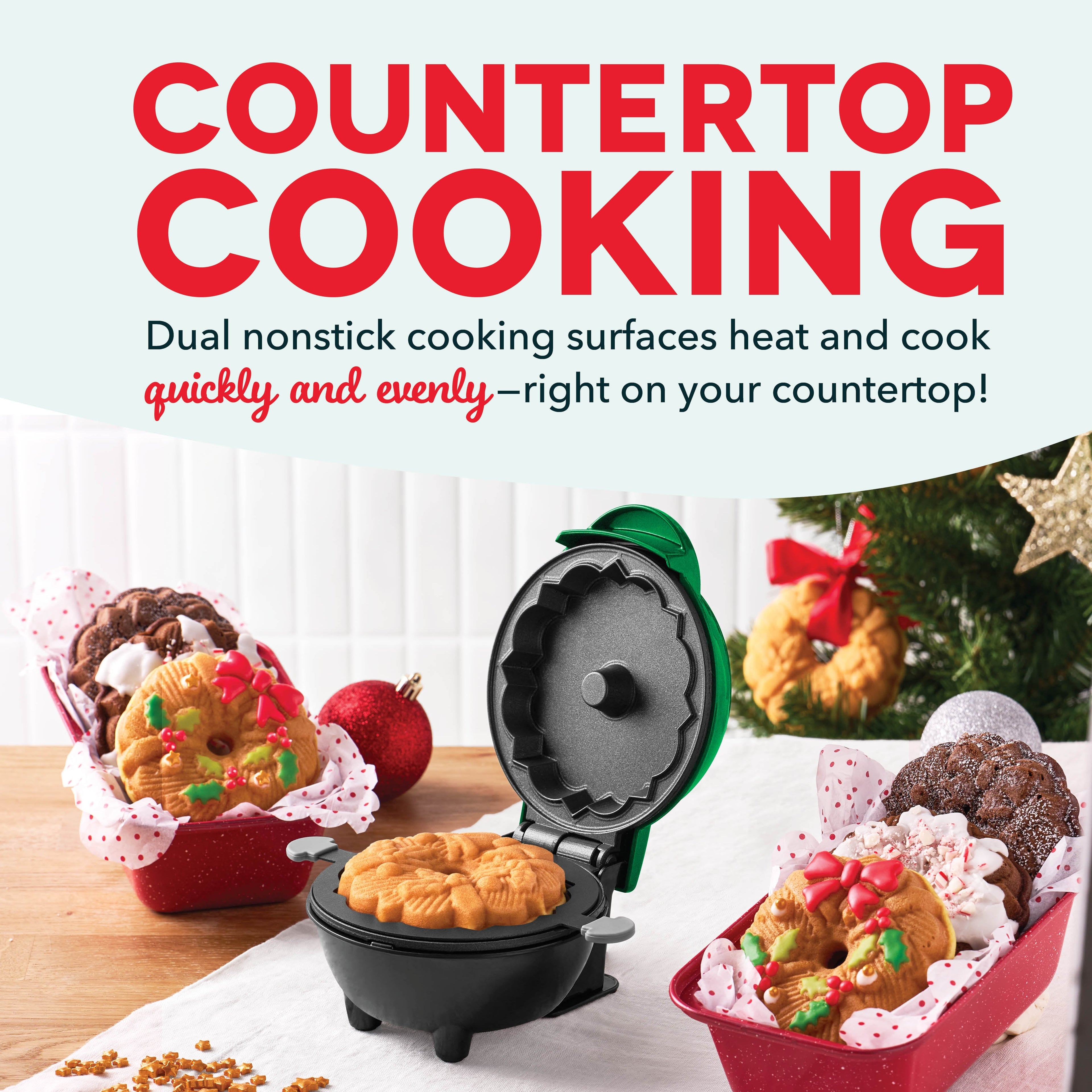 Mini Wreath Bundt Maker