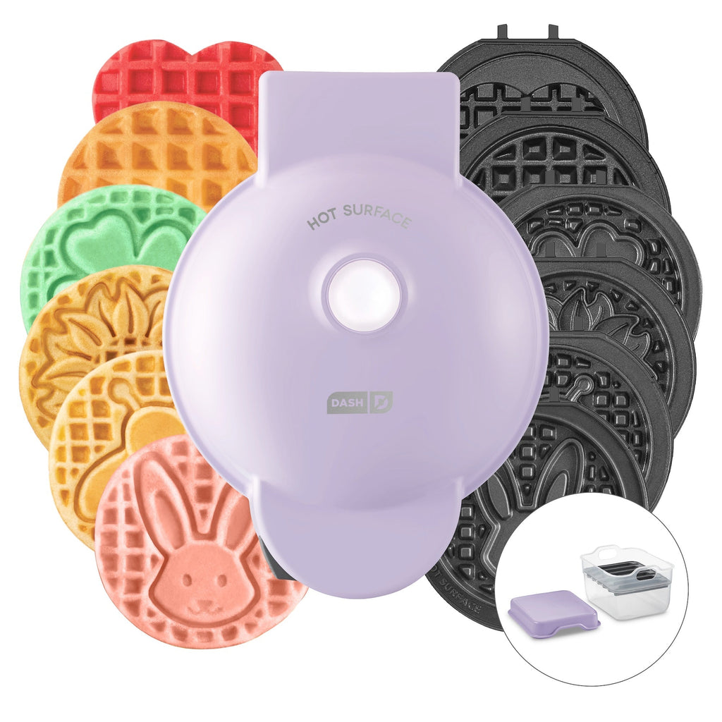 MultiMaker® Mini System with Removable Plates: Waffle & Griddle