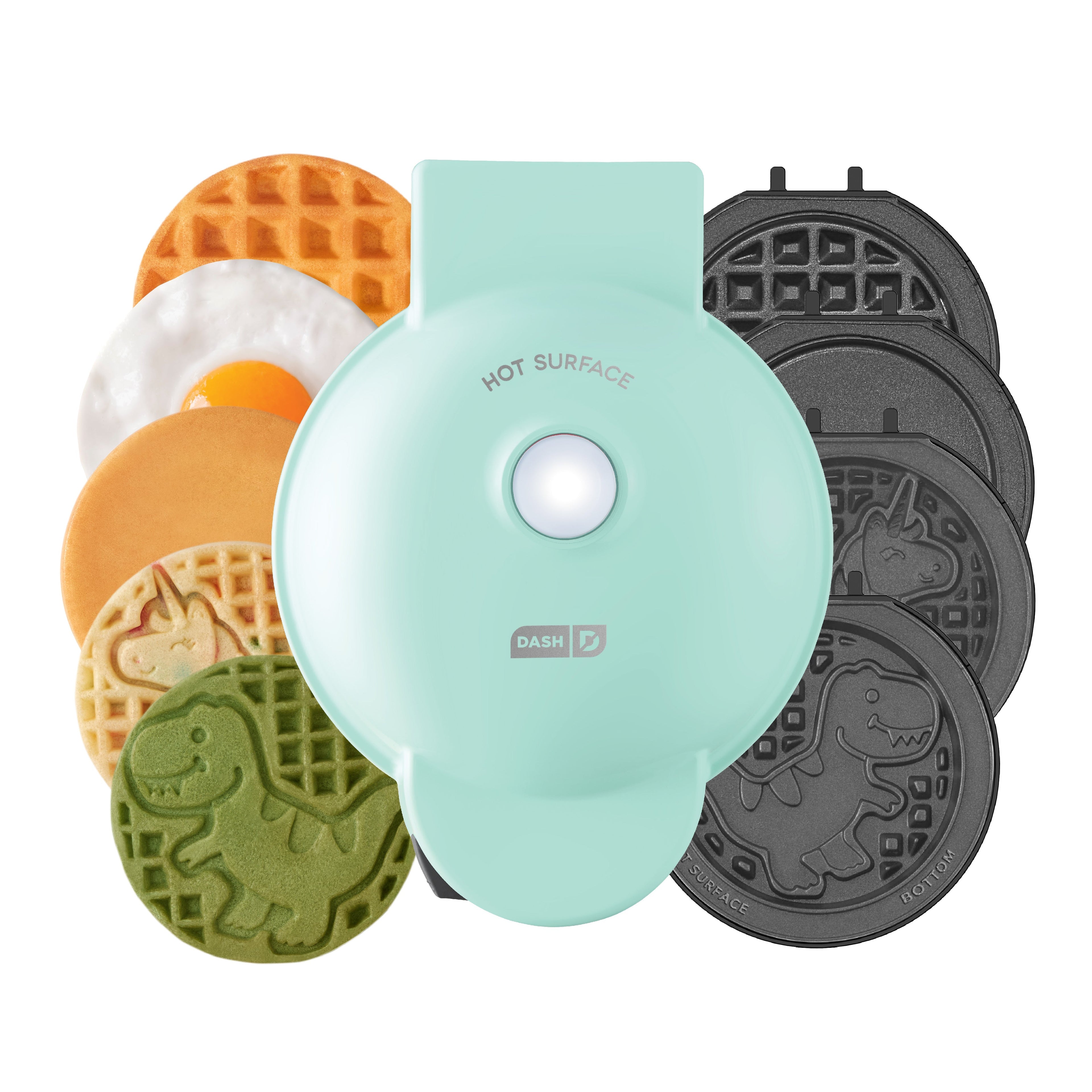 MultiMaker® Mini System with Removable Plates: Waffle & Griddle
