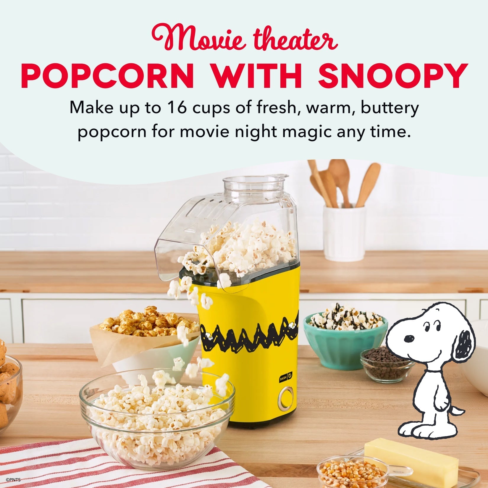 Peanuts® Fresh Pop Popcorn Maker